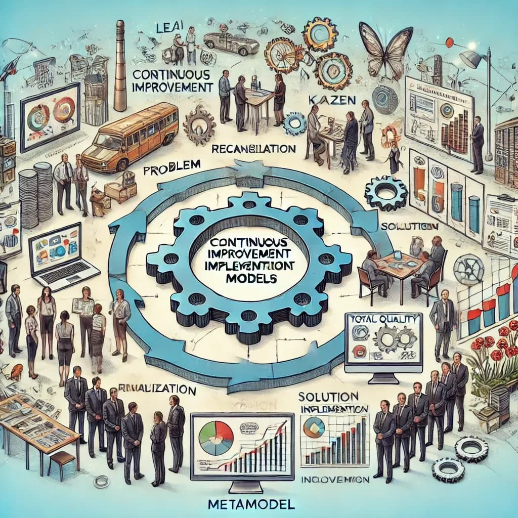 Continuous improvement implementation models: a reconciliation and holistic metamodel