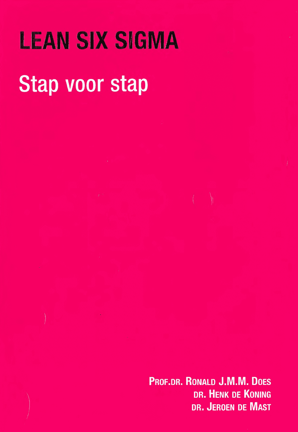 ebook Lean Six Sigma stap voor stap